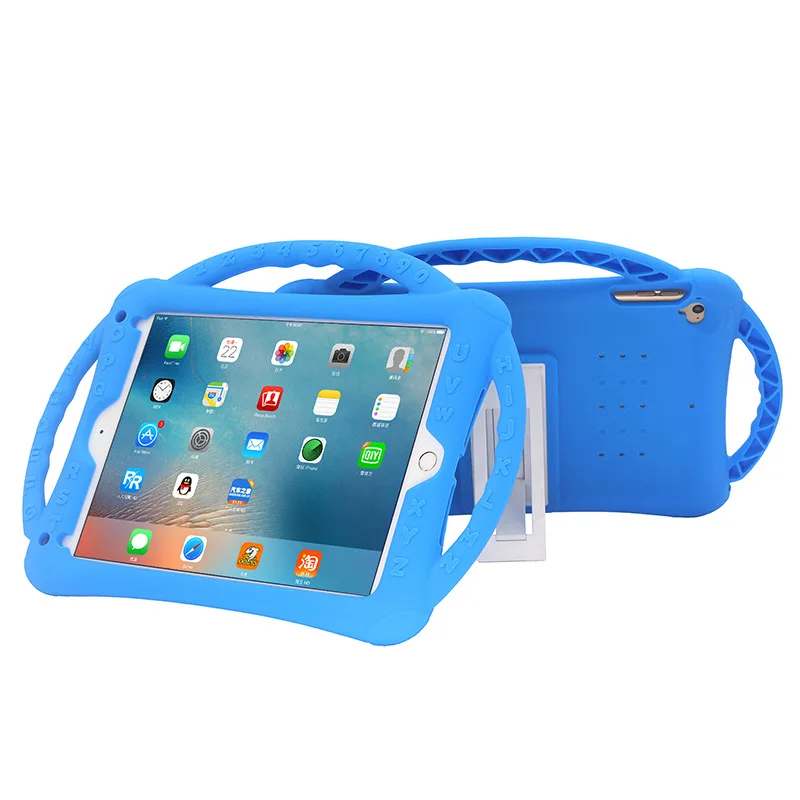 Case for iPad Air 2/1 Case Shockproof EVA Silicone Kids Children Stand Shell Coque for iPad 9.7 2017 2018 iPad 5/6 Funda Cover
Case for iPad Air 2/1 Case Shockproof EVA Silicone Kids Children Stand Shell Coque for iPad 9.7 2017 2018 iPad 5/6 Funda Cover