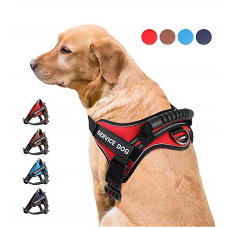 Pet Dog Harness K9 Reflective Rope Nylon Handle Adjustable Dog Pet Harness Padded Vest Harness For Small Medium Large Dogs
Pet Dog Harness K9 Reflective Rope Nylon Handle Adjustable Dog Pet Harness Padded Vest Harness For Small Medium Large Dogs