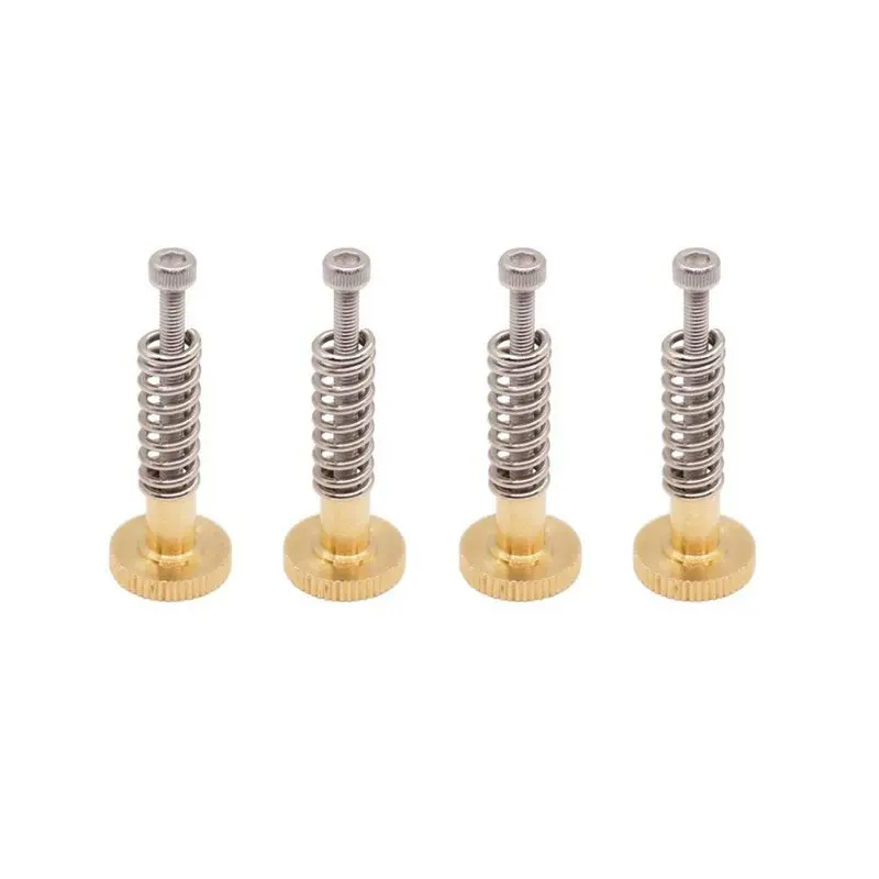Leveling Spring Component-M3 Screw Knob-For 3D Printer Hot Bed/Platform (Pack Of 4Set)
Leveling Spring Component-M3 Screw Knob-For 3D Printer Hot Bed/Platform (Pack Of 4Set)