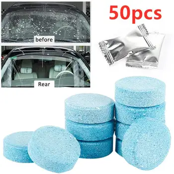 100pcs Car Cleaner Compact Glass Washer Detergent Multifunctional Effervescent Spray Glass Cleaner Tablets Windshield Cleaner
100pcs Car Cleaner Compact Glass Washer Detergent Multifunctional Effervescent Spray Glass Cleaner Tablets Windshield Cleaner