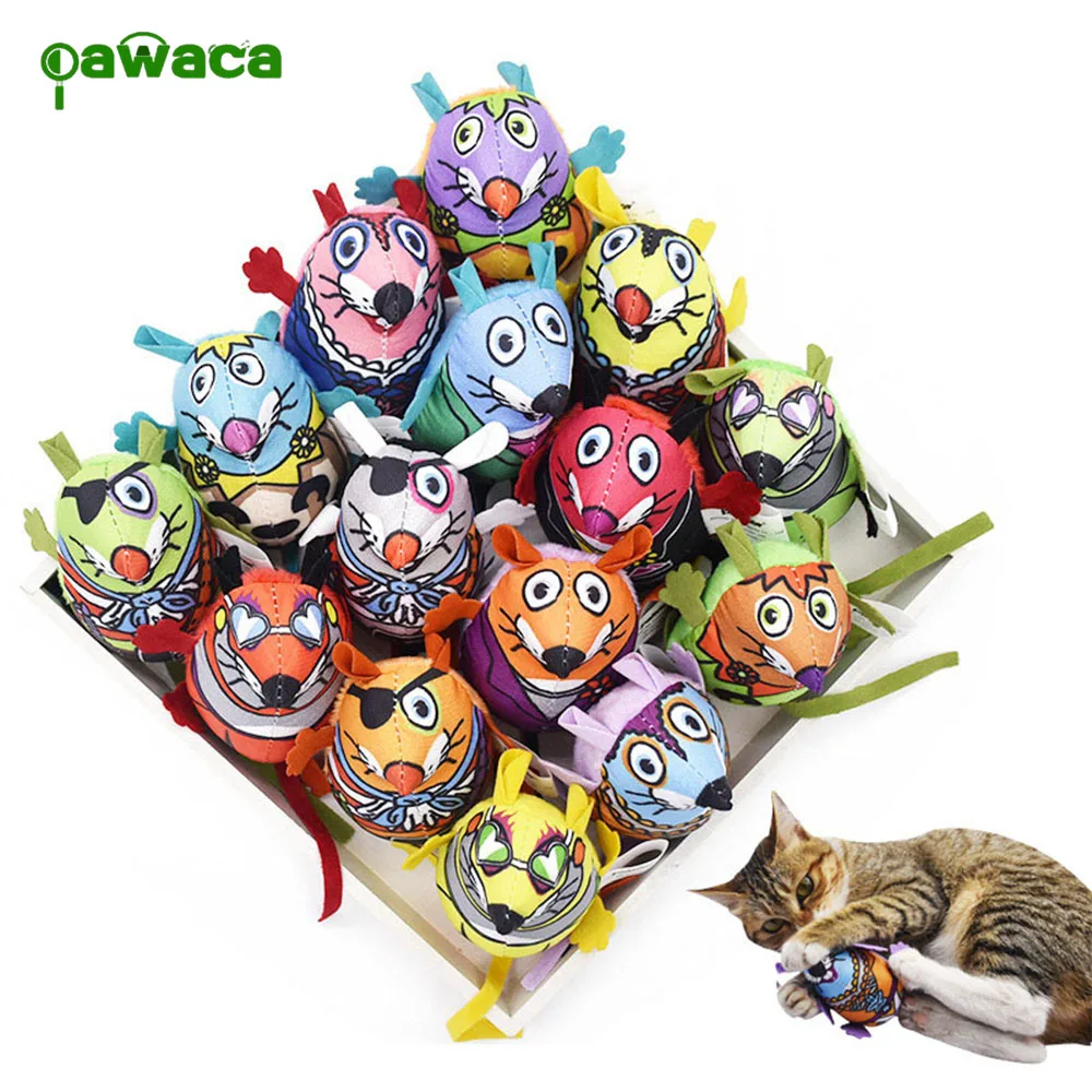 Refillable Catnip Toys for Cats Funny Interactive Plush Mice Cat Toys with Bells Rat Squeak Toy Pet Product Random Color
Refillable Catnip Toys for Cats Funny Interactive Plush Mice Cat Toys with Bells Rat Squeak Toy Pet Product Random Color
