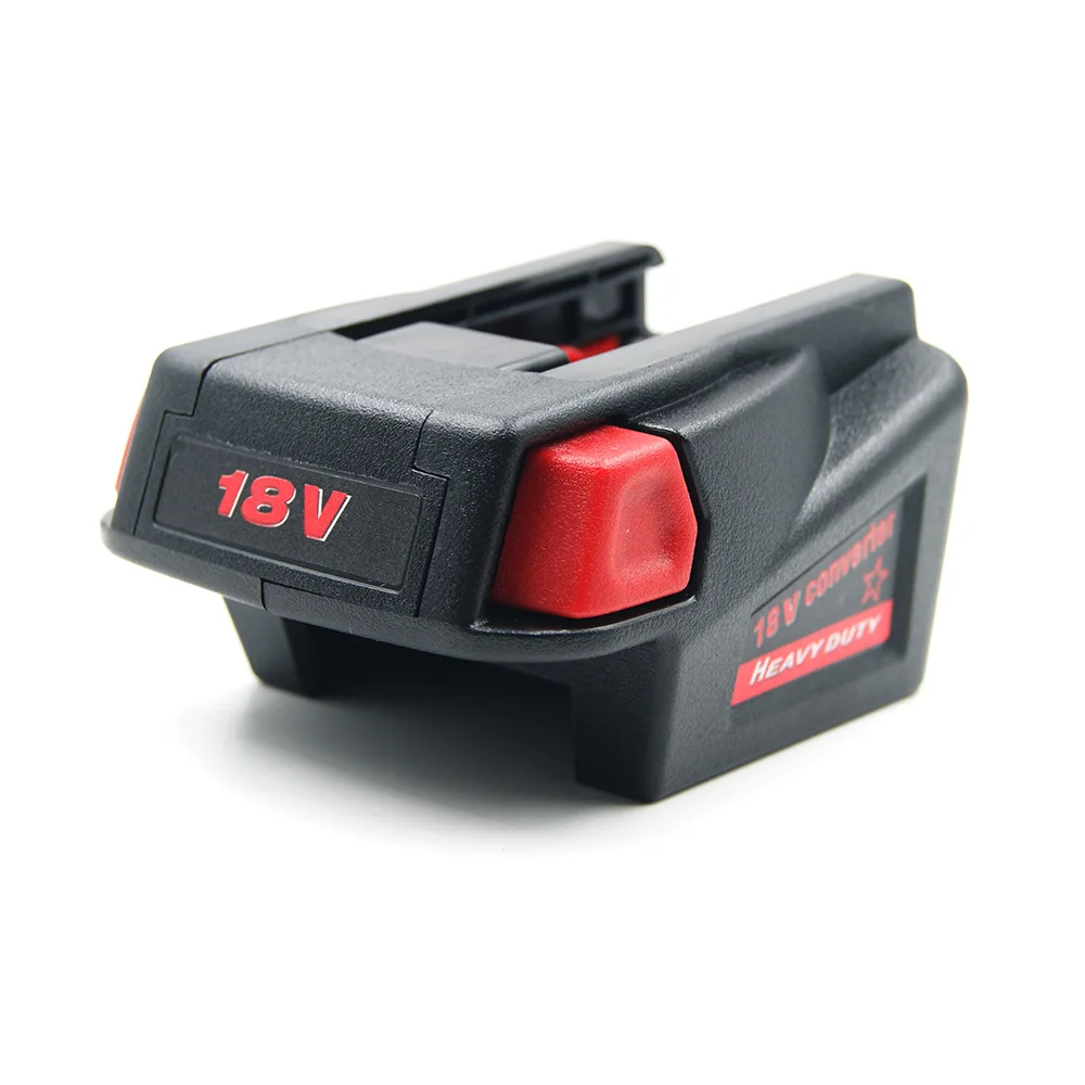 18V Batteries Adapter Converter for Milwaukee M18 18V Li-ion Battery to Milwaukee V18 Battery Converter
18V Batteries Adapter Converter for Milwaukee M18 18V Li-ion Battery to Milwaukee V18 Battery Converter