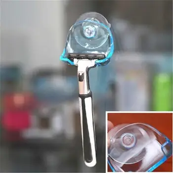 1Pcs Clear Blue Plastic Super Suction Cup Razor Rack Bathroom Razor Holder Suction Cup Shaver
1Pcs Clear Blue Plastic Super Suction Cup Razor Rack Bathroom Razor Holder Suction Cup Shaver