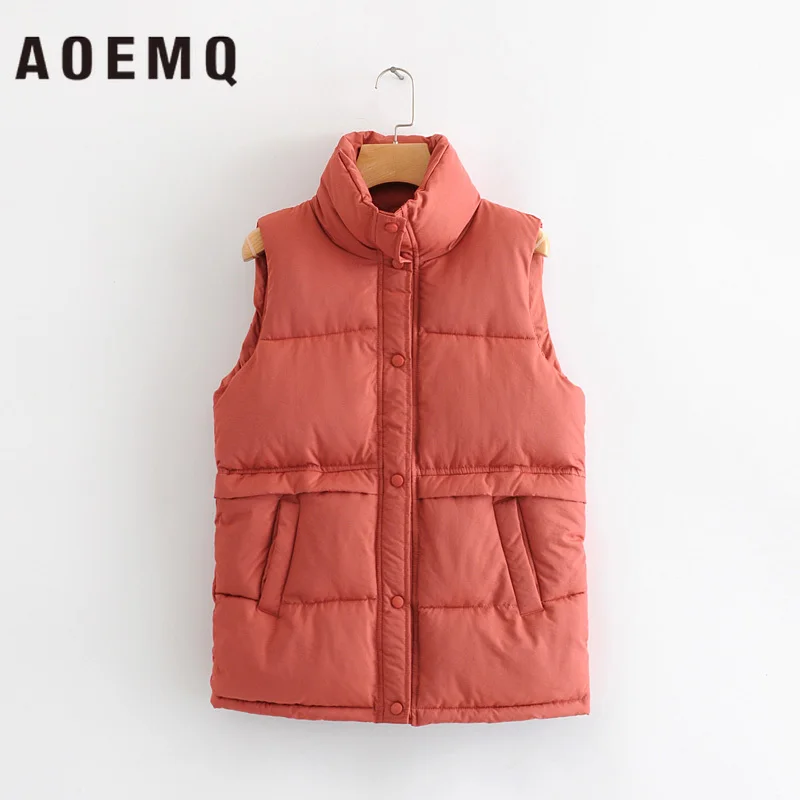 AOEMQ Fashion Adults Vest Vintage Classic Stand Collar Vests Sleeveless Convenient Winter Vest with Front Pockets Women Clothing
AOEMQ Fashion Adults Vest Vintage Classic Stand Collar Vests Sleeveless Convenient Winter Vest with Front Pockets Women Clothing