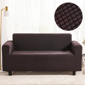 Stretch Sofa Covers Couch Cover Furniture Protector Slipcover Spandex Textured Small Checks Jacquard Fabric with Elastic Band
Stretch Sofa Covers Couch Cover Furniture Protector Slipcover Spandex Textured Small Checks Jacquard Fabric with Elastic Band