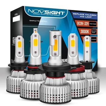 NOVSIGHT 3000K 6500K H7 LED H4 Car Headlight Bulbs H11 Led Bulb 9006 HB4 9005 HB3 H8 H9 LED Headlamp 72W LED Fog Light For Cars
NOVSIGHT 3000K 6500K H7 LED H4 Car Headlight Bulbs H11 Led Bulb 9006 HB4 9005 HB3 H8 H9 LED Headlamp 72W LED Fog Light For Cars