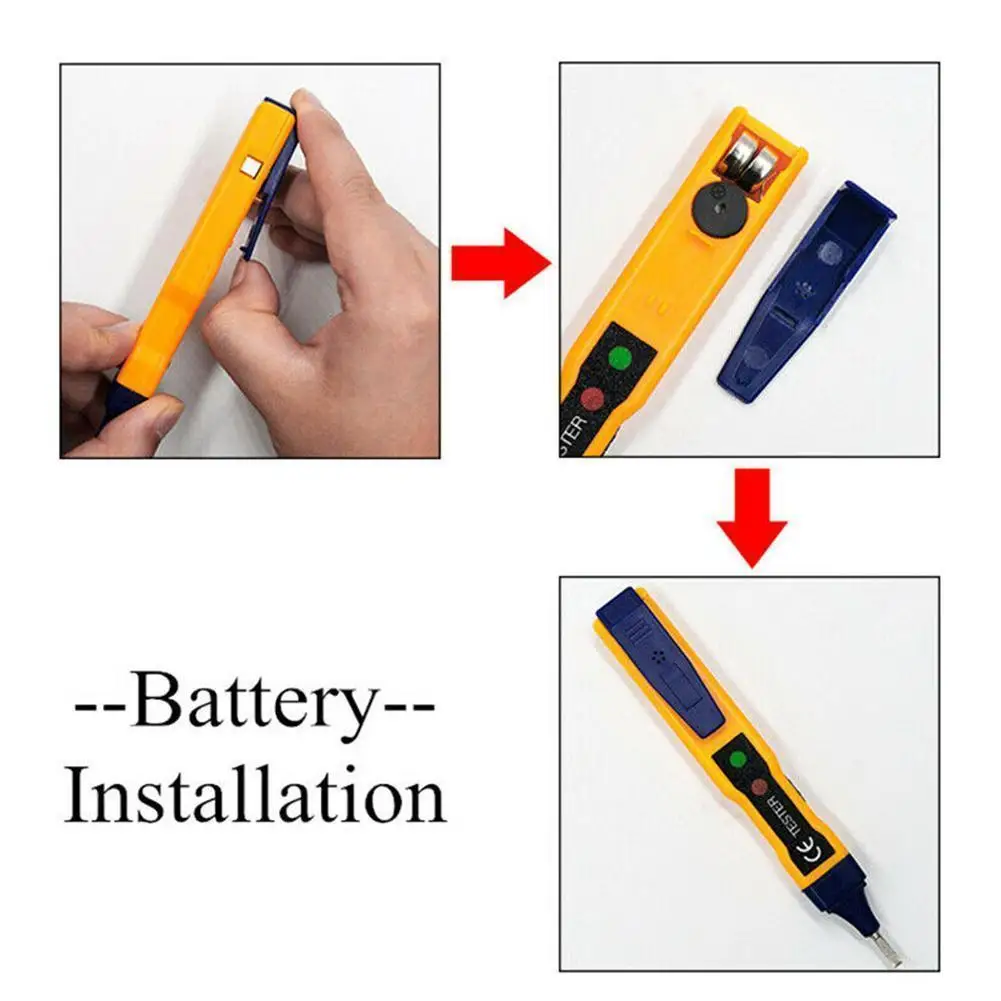 1pc Non-contact Induction Tester Electric Pen Sound And Electrician Alarm Multi-function Pencil Light Tools Professional Te E8C7
1pc Non-contact Induction Tester Electric Pen Sound And Electrician Alarm Multi-function Pencil Light Tools Professional Te E8C7
