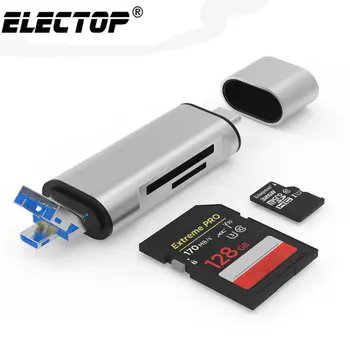 5-in-1 Type C OTG Card Reader With USB Female Interface For PC USB 3.0 Read TF Memory Card Reader Adapter Computer Supplies
5-in-1 Type C OTG Card Reader With USB Female Interface For PC USB 3.0 Read TF Memory Card Reader Adapter Computer Supplies
