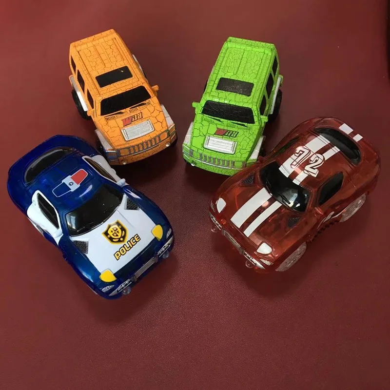 Transparent Night Light Electric Camera Track Toy Car 4 PCs LED Colorful Light Assembled Rail Accessories Race Car
Transparent Night Light Electric Camera Track Toy Car 4 PCs LED Colorful Light Assembled Rail Accessories Race Car