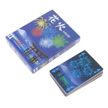 HANABI Board Game 2-5 Players Cards Games Easy To Play Funny Game for Party/Family Parent-Child Game Suppiles 
HANABI Board Game 2-5 Players Cards Games Easy To Play Funny Game for Party/Family Parent-Child Game Suppiles
