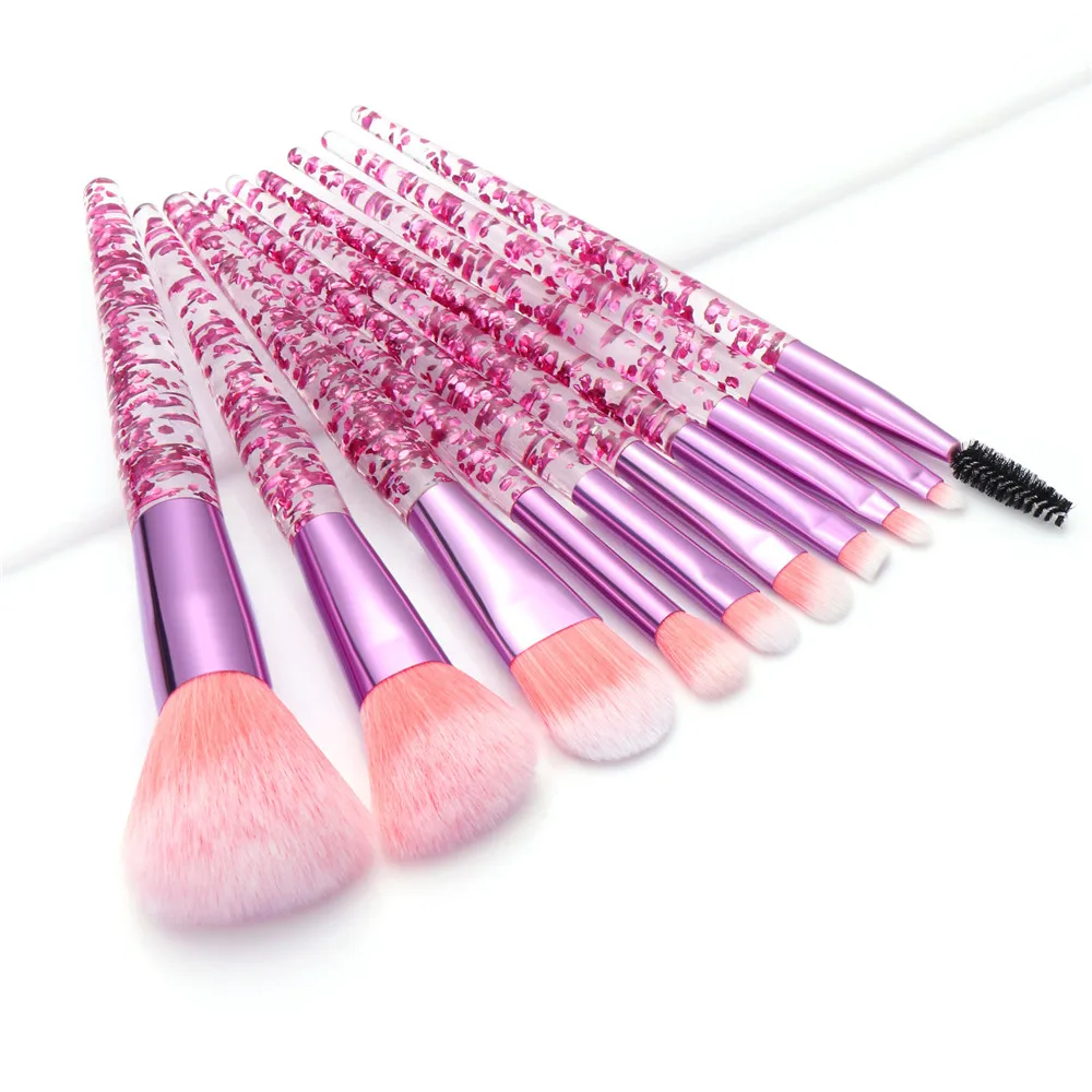10 Pcs Make Up Tools Makeup Brushes Set Professional Make Up Brushes Set Crystal Face Powder Makeup Brushes Pink Makeup Brush ki
10 Pcs Make Up Tools Makeup Brushes Set Professional Make Up Brushes Set Crystal Face Powder Makeup Brushes Pink Makeup Brush ki