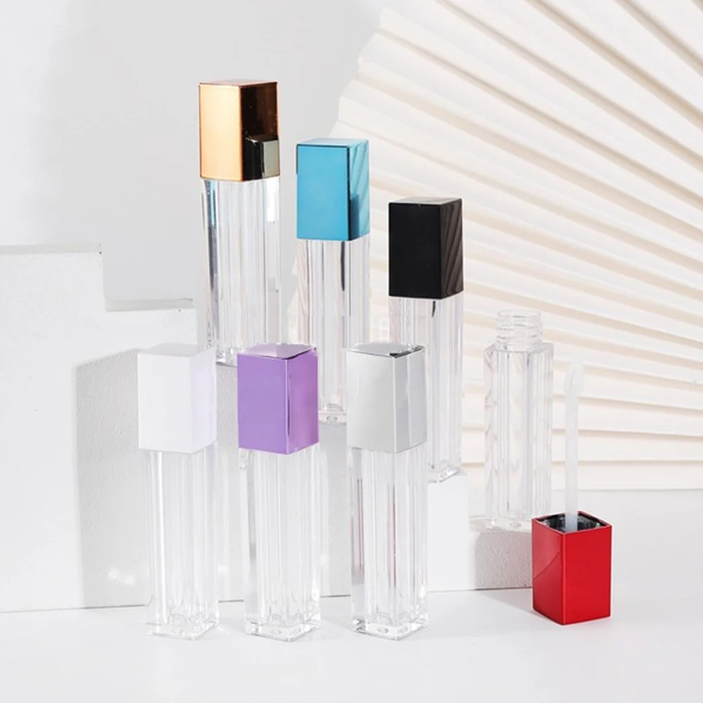 5.5ml Square Empty Plastic Lip Gloss Tube Refillable Lip Balm Bottle Reusable Sample Container For Lipstick Container 6 Colors
5.5ml Square Empty Plastic Lip Gloss Tube Refillable Lip Balm Bottle Reusable Sample Container For Lipstick Container 6 Colors
