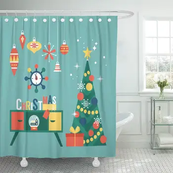 Decorative Shower Curtain Flat Modern Creative Christmas Design Tree Mid Century Furniture Xmas Waterproof Bathroom Shower
Decorative Shower Curtain Flat Modern Creative Christmas Design Tree Mid Century Furniture Xmas Waterproof Bathroom Shower