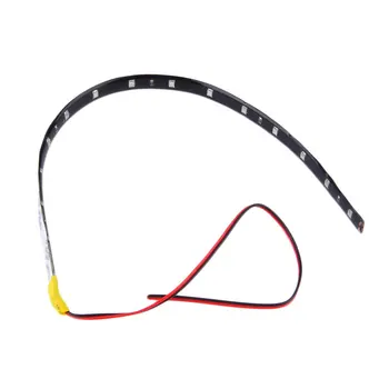 1PC 30cm 15LED 12V Car Bike SMD Truck Flexible Waterproof Lights String Strip White/Red/Yellow/Green/Blue Color
1PC 30cm 15LED 12V Car Bike SMD Truck Flexible Waterproof Lights String Strip White/Red/Yellow/Green/Blue Color