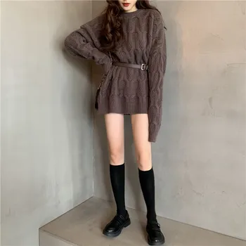 2020 Autumn & Winter New Arrival Solid Color Loose Versatile Mid Length Thick Sweater Linen Long Sleeve Sweater Free Shipping
2020 Autumn & Winter New Arrival Solid Color Loose Versatile Mid Length Thick Sweater Linen Long Sleeve Sweater Free Shipping