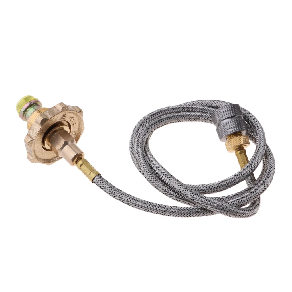 Propane Hose Adapter Replacement for Heater Grill Stoves Gas Tank Cylinder Regulator for Camping Hiking Backpacking Fishing Acce Propane Hose Adapter Replacement for Heater Grill Stoves Gas Tank Cylinder Regulator for Camping Hiking Backpacking Fishing Acce