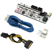 Riser VER010 USB 3.0 PCI-E Riser VER010-X Express Cable Riser For Video Card X16 Extender PCI-E Riser Card For Mining
Riser VER010 USB 3.0 PCI-E Riser VER010-X Express Cable Riser For Video Card X16 Extender PCI-E Riser Card For Mining