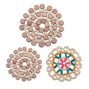 New Insulation Pad Bamboo Placemat Thick Round Round Table Mat B637 Kitchen Cutlery Pot Mat Anti-Hot Bowl Mat
New Insulation Pad Bamboo Placemat Thick Round Round Table Mat B637 Kitchen Cutlery Pot Mat Anti-Hot Bowl Mat