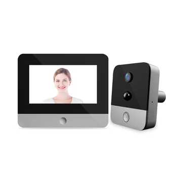Wireless WiFi visual doorbell home surveillance camera anti-theft door mirror
Wireless WiFi visual doorbell home surveillance camera anti-theft door mirror