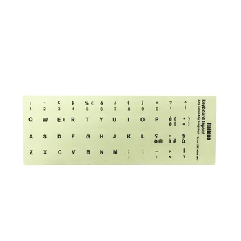Durable Notebook Optional Language Protective Film Cover Accessories Computer For Laptop Fluorescent Different Keyboard Stickers
Durable Notebook Optional Language Protective Film Cover Accessories Computer For Laptop Fluorescent Different Keyboard Stickers