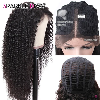 Brazilian Kinky Curly Human Hair Wigs For Women 4x2 Lace Part Human Har Wig Pre Plucked With Baby Hair 150% Lace Wigs Remy Hair
Brazilian Kinky Curly Human Hair Wigs For Women 4x2 Lace Part Human Har Wig Pre Plucked With Baby Hair 150% Lace Wigs Remy Hair