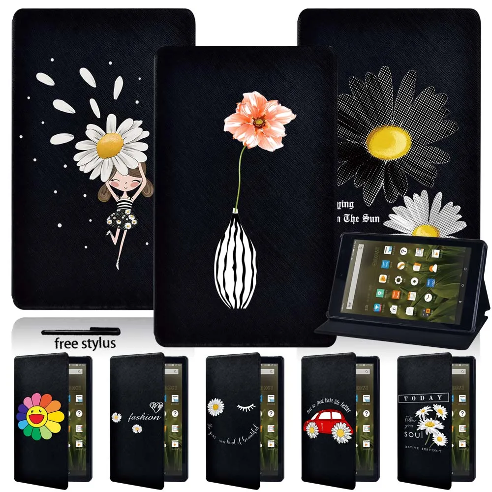 PU Leather Stand Tablet Cover Case for Amazon Fire 7 (5/7/9th)/ HD8 (6/7/8th)/ HD10(5/7/9th ) Tablet Protective Case+Pen
PU Leather Stand Tablet Cover Case for Amazon Fire 7 (5/7/9th)/ HD8 (6/7/8th)/ HD10(5/7/9th ) Tablet Protective Case+Pen