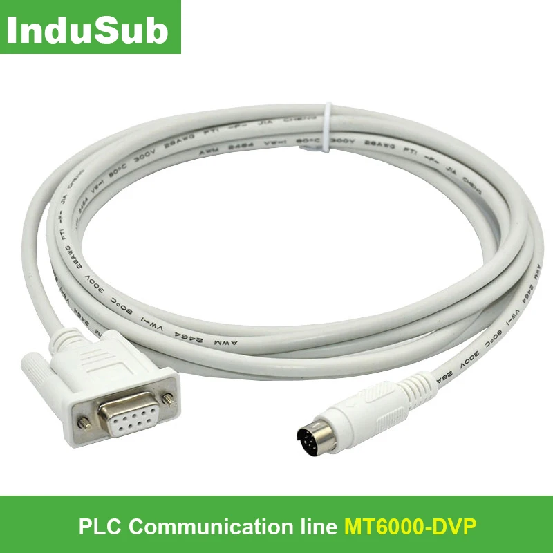 MT6000-DVP Cable MT6000/MT8000 Touch Panel HMI HMI To Delta DVP Series PLC Programming cable
MT6000-DVP Cable MT6000/MT8000 Touch Panel HMI HMI To Delta DVP Series PLC Programming cable