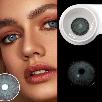 1 Pair Beautiful Pupil Eye Colored Contact Lenses for Eyes Cosmetic Contact Lenses Eye Color Grey lens
1 Pair Beautiful Pupil Eye Colored Contact Lenses for Eyes Cosmetic Contact Lenses Eye Color Grey lens