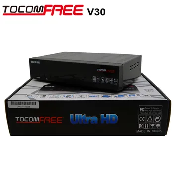 DVB-S2 Tocomfree V30 Ultra HD Satellite TV Receiver Support Newcam Cccam JB200 Turbo 8PSK Tuner Automatic PAL / NTSC Conversion
DVB-S2 Tocomfree V30 Ultra HD Satellite TV Receiver Support Newcam Cccam JB200 Turbo 8PSK Tuner Automatic PAL / NTSC Conversion