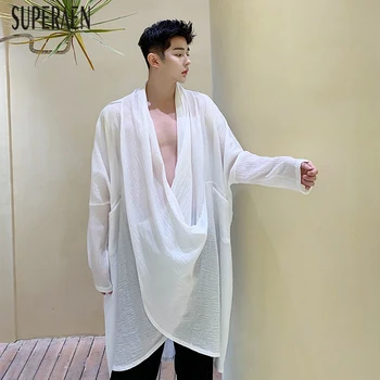 SuperAen 2020 Spring New Women Shirts Solid Color Wild Casual Ladies Blouses and Tops V-neck Long-sleeved Women Clothing
SuperAen 2020 Spring New Women Shirts Solid Color Wild Casual Ladies Blouses and Tops V-neck Long-sleeved Women Clothing