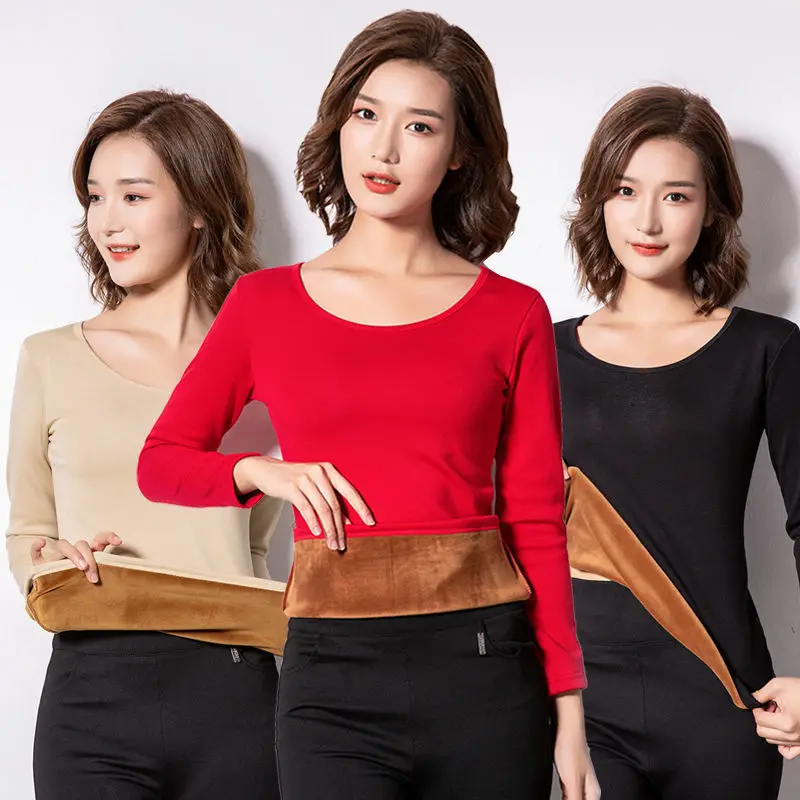 Женское осенне-зимнее термобелье 2022, модное тонкое боди с круглым воротником, дизайнерская флисовая одежда, Теплые Топы с длинным рукавом, C36
Женское осенне-зимнее термобелье 2022, модное тонкое боди с круглым воротником, дизайнерская флисовая одежда, Теплые Топы с длинным рукавом, C36