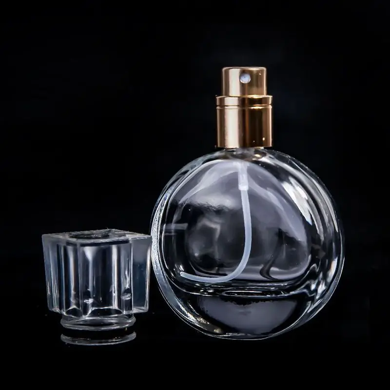 25ML Flint Glass Refillable Perfume Bottles Round Portable Cologne Atomizer Empty Bottle With Spray Applicator t
25ML Flint Glass Refillable Perfume Bottles Round Portable Cologne Atomizer Empty Bottle With Spray Applicator t