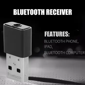 Bluetooth Wireless Adapter Audio Adapter Universal Bluetooth Receiver Speaker Radio 2 in 1 AUX for Headphone Car Accessories
Bluetooth Wireless Adapter Audio Adapter Universal Bluetooth Receiver Speaker Radio 2 in 1 AUX for Headphone Car Accessories