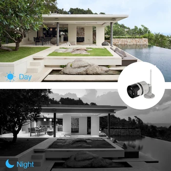 1080P IP Camera Outdoor Wifi Camera IP66 Waterproof Motion Detection Night Vision Panoramic Bullet Camera
1080P IP Camera Outdoor Wifi Camera IP66 Waterproof Motion Detection Night Vision Panoramic Bullet Camera