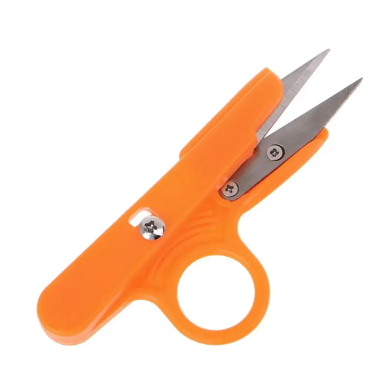 Household Sewing Matching Thread Cutting Scissors Cross Sewing Fishing Line Scissors Special U-shaped Plastic Handle Hand Tool
Household Sewing Matching Thread Cutting Scissors Cross Sewing Fishing Line Scissors Special U-shaped Plastic Handle Hand Tool