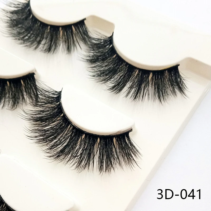 3D-028 3 Pairs Black 100% Real Mink Natural Cross Long Thick Eye Lashes False Eyelashes Makeup Extension Tools
3D-028 3 Pairs Black 100% Real Mink Natural Cross Long Thick Eye Lashes False Eyelashes Makeup Extension Tools
