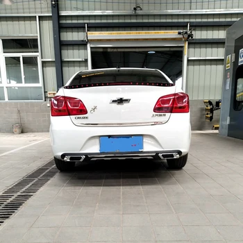 

Rear Bumper Diffuser Bumpers Protector For Cruze 2014-2016 ABS Material Car Bumper Guard Protector Skid Plate Bumper Cover