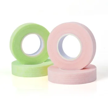 Green Pink Non-woven grafted eyelash tape with holes breathable comfortable sensitive resistant eye pad Eyelash extension tools 
Green Pink Non-woven grafted eyelash tape with holes breathable comfortable sensitive resistant eye pad Eyelash extension tools