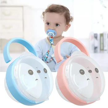 2pcs Cute Cartoon Safety PP Portable Dustproof Baby Nipple Pacifier Box Nipple Shield Storage Case Soother Holder Container 
2pcs Cute Cartoon Safety PP Portable Dustproof Baby Nipple Pacifier Box Nipple Shield Storage Case Soother Holder Container