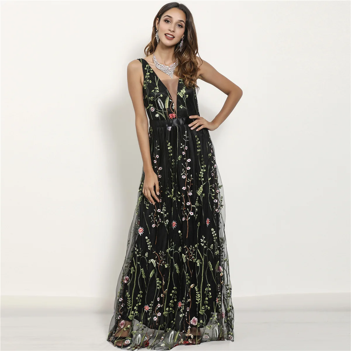 Print Prom Dresses Long 2021 V Neck Beading High Split Tulle Sweep Train Sleeveless Evening Gown A-Line Backless Robe De
Print Prom Dresses Long 2021 V Neck Beading High Split Tulle Sweep Train Sleeveless Evening Gown A-Line Backless Robe De