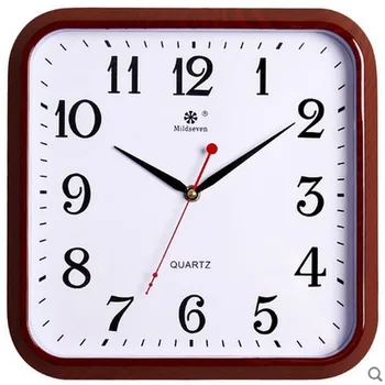 Modern Design Square Black Silent Wall Clock Living Room Bedroom Home Decor Creative Wall Watch Electronic Quartz ClocksPlastic
Modern Design Square Black Silent Wall Clock Living Room Bedroom Home Decor Creative Wall Watch Electronic Quartz ClocksPlastic