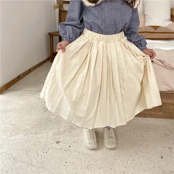 Spring 2020 New Girls Pleated Skirt Korean Girls Solid Princess Skirt White Color Toddler Baby Ruched Aline Skirt for 1-6T
Spring 2020 New Girls Pleated Skirt Korean Girls Solid Princess Skirt White Color Toddler Baby Ruched Aline Skirt for 1-6T
