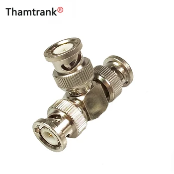 10pcs/lot T Shape 3 BNC Male Connector 3 Ways Tripe BNC Male Plug Coaxial BNC Adapter for CCTV Camera Wholesales
10pcs/lot T Shape 3 BNC Male Connector 3 Ways Tripe BNC Male Plug Coaxial BNC Adapter for CCTV Camera Wholesales
