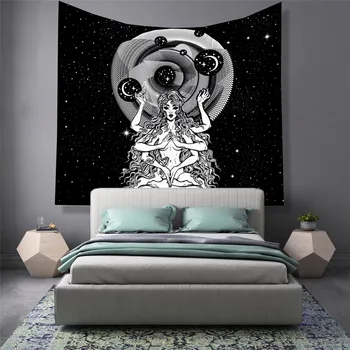 Sun and Moon Pattern Blanket Indian Mandala Tapestry Wall Hanging Bohemian Gypsy Psychedelic Tapiz Witchcraft Tapestry
Sun and Moon Pattern Blanket Indian Mandala Tapestry Wall Hanging Bohemian Gypsy Psychedelic Tapiz Witchcraft Tapestry