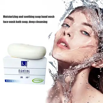 100g Removal Pimple Pore Acne Treatment Sea Salt Soap Cleaner Moisturizing Goat Milk Soap Face Care Wash Basis Soap
100g Removal Pimple Pore Acne Treatment Sea Salt Soap Cleaner Moisturizing Goat Milk Soap Face Care Wash Basis Soap