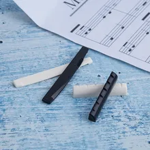 Sutiable For 6 String Acoustic Guitar Universal Guitar Bridge Saddle Two Colors Standard Intonation High Cost Performance
Sutiable For 6 String Acoustic Guitar Universal Guitar Bridge Saddle Two Colors Standard Intonation High Cost Performance