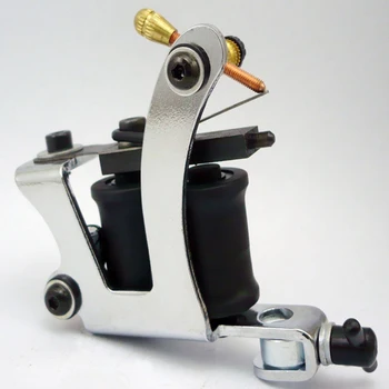 Chrome Tattoo Machine For Beginner Tattoo Apprentice Machine 10 Warps Coil Guns For Liner and Shader Free Shipping TM-357 
Chrome Tattoo Machine For Beginner Tattoo Apprentice Machine 10 Warps Coil Guns For Liner and Shader Free Shipping TM-357