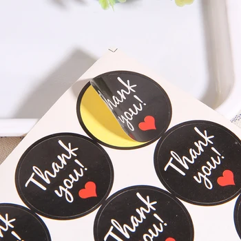 120pcs/lot Thank You With Red Heart Seal Sticker Round Design Labels Stationery Sticker 
120pcs/lot Thank You With Red Heart Seal Sticker Round Design Labels Stationery Sticker