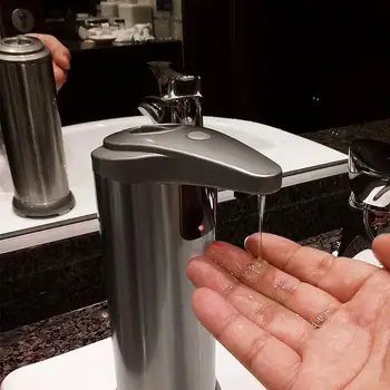Portable 250ML Bathroom Automatic Foam Soap Dispenser Soap Pump Soap Dispenser Shampoo Lotion Container Stainless Steel Morden
Portable 250ML Bathroom Automatic Foam Soap Dispenser Soap Pump Soap Dispenser Shampoo Lotion Container Stainless Steel Morden