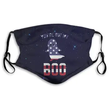 Boo Ghost American Flag Anti Dust Half Face Mouth Mask with PM2.5 Filters 5 Layers of Protection for Unisex Black
Boo Ghost American Flag Anti Dust Half Face Mouth Mask with PM2.5 Filters 5 Layers of Protection for Unisex Black